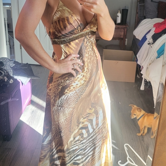 Gorgeous animal print gown - Picture 11 of 14